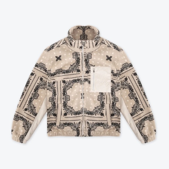 Richie Le Collection | Sherpa Paisley Jacket - Picture 1 of 8